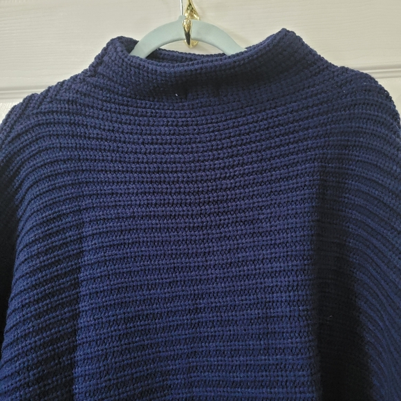 Women's Time and Tru Navy shaker XL 16-18 NEW - Picture 4 of 7